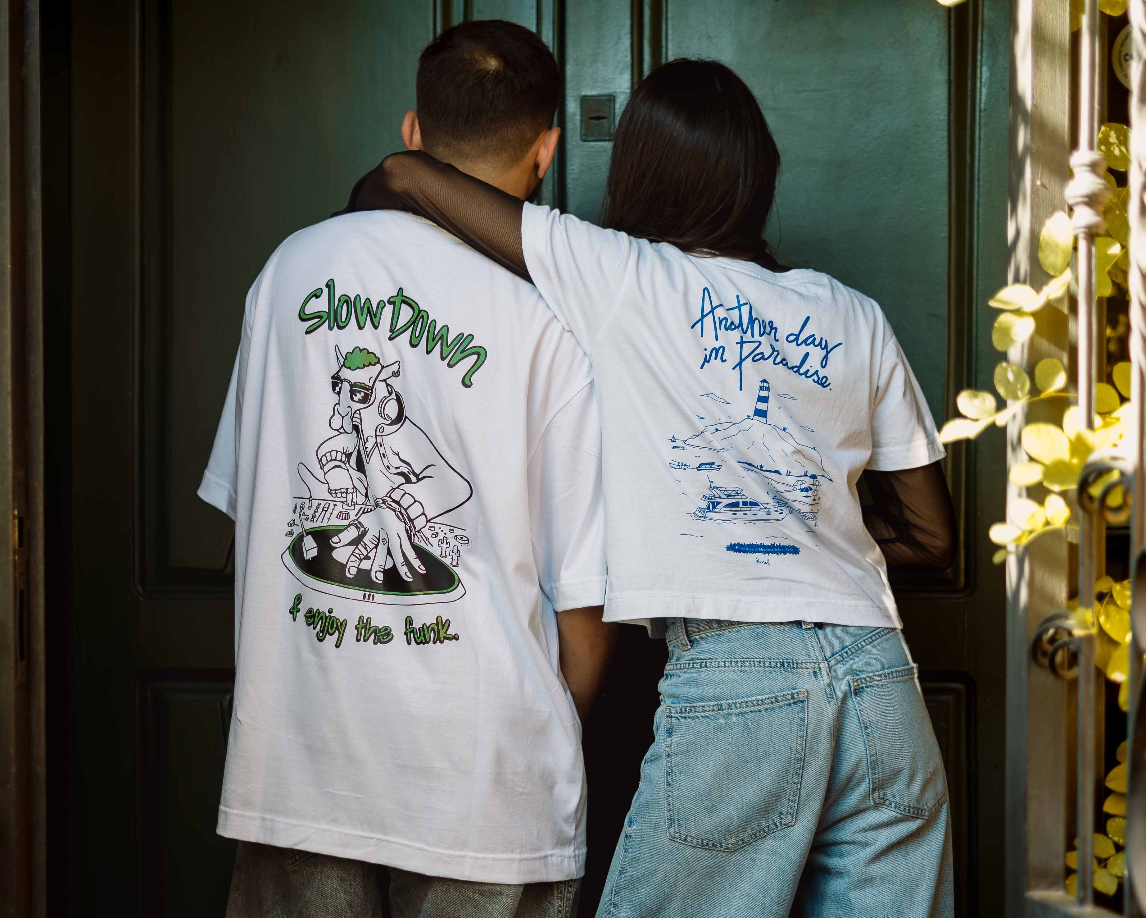 Crop Top   "ANOTHER DAY IN PARADISE"