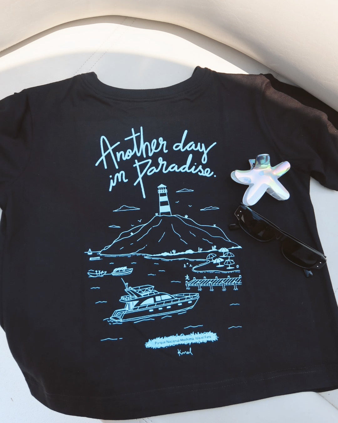Crop Top   "ANOTHER DAY IN PARADISE"